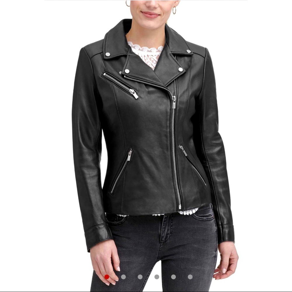 Wilsons Polished Classic Leather Jacket